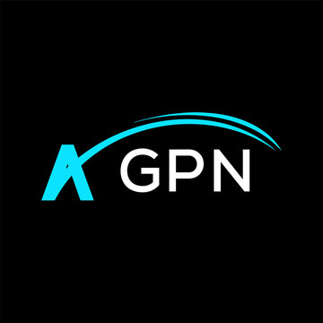 GPN creative minimalist letter logo.	