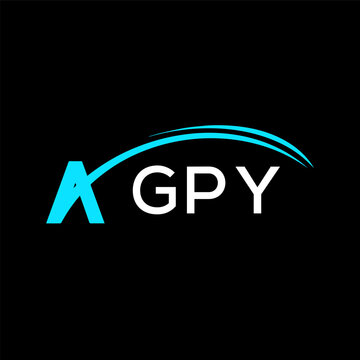 GPY creative minimalist letter logo.	