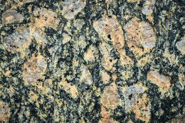 Beautifully Patterned Granite Surface With Striking Colors and Textures Showcasing Nature's Artistry in Stone