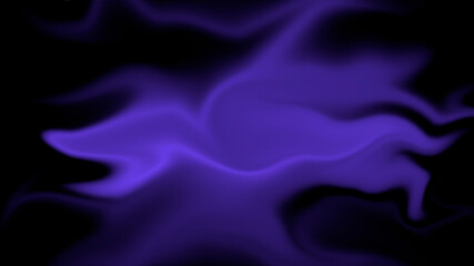 Fototapeta premium Abstract Purple Flowing Shapes