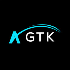 GTK creative minimalist letter logo.	
