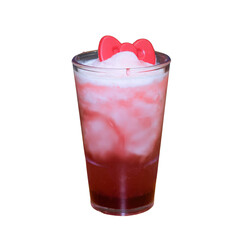 {{close-up on refreshing beverages a visual indulgent experience}}