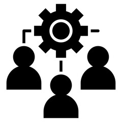 Training Glyph Icon