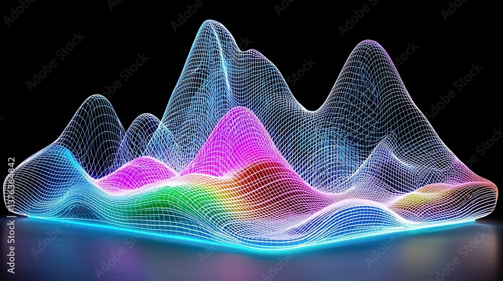 Aufkleber interstellar nebula visualization digital art gigapixel resolution futuristic environment abstract c