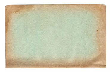 Vintage background of old ancient torn paper texture isolated