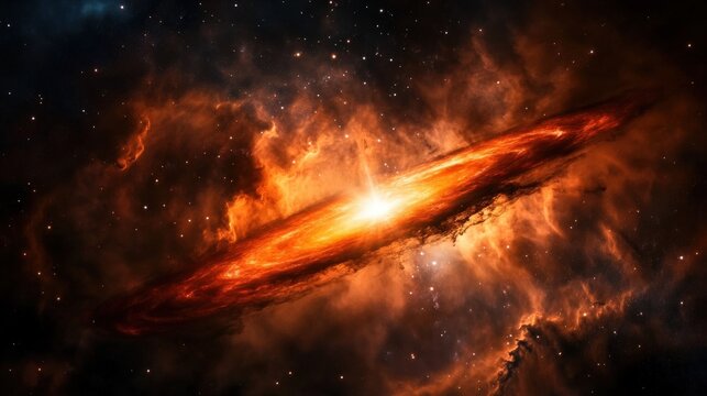 Stellar explosion events awe-inspiring cosmic phenomena in deep space