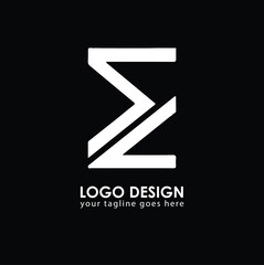 EC EC Logo Design, Creative Minimal Letter EC EC Monogram