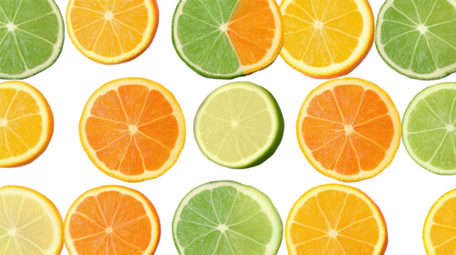 citrus seamless pattern