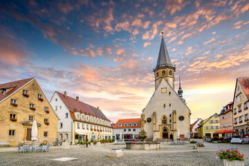 Altstadt, Weikersheim, Deutschland 