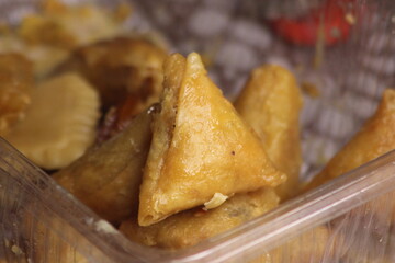 Moroccan Briwat or Briouat Close Up