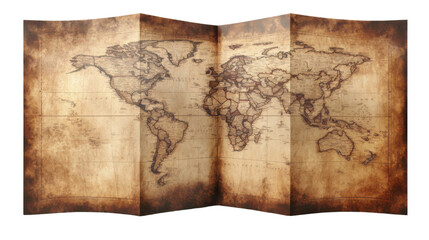 old map of the world