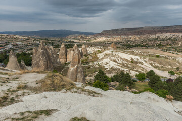 Goreme National Park, Nevsehir city surroundings, Cappadocia, UNESCO World Heritage Site, Turkey.