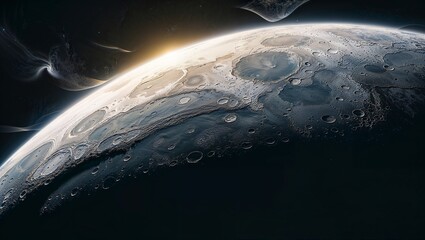 Astronomical Portrait of the Moon in Stunning Detail