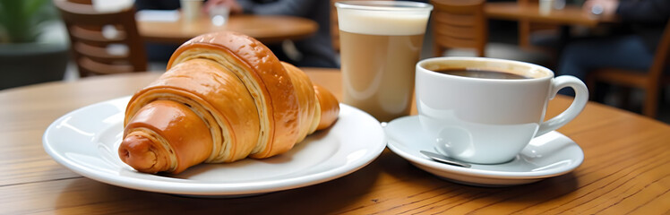 Enjoyed A Leisurely Morning Breakfast With Flaky Croissant And Rich Coffee At A Quaint Café Nearby This Wee