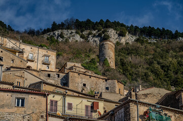 Pesche, Molise. The Ancient Village