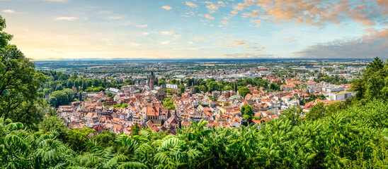 Altstadt, Weinheim, Deutschland 