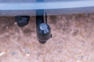 A closeup shot of a Vehicle Tow Hitch Connector, highlighting its design and functionality