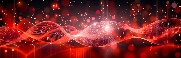 abstract red background