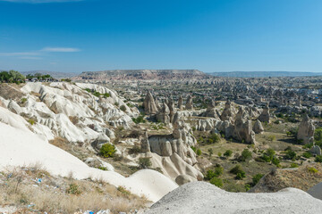 Goreme National Park, Nevsehir city surroundings, Cappadocia, UNESCO World Heritage Site, Turkey.