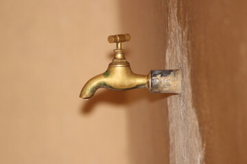 Old Water Tap Close Up