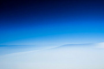 A Smooth Gradient from Deep to Light Blue