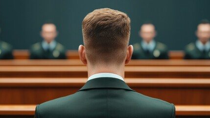 Inside military justice court martial proceedings captured in documentary photography