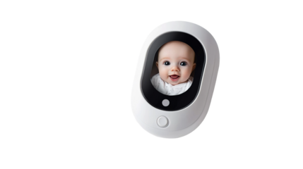 Monitoring your baby with a dual-camera split-screen monitor ultimate peace of mind at home