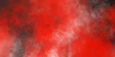Red grunge old paper texture. Red watercolor ombre leaks and splashes texture on red watercolor paper background. smooth grungy smokey light red colors ink glow. 