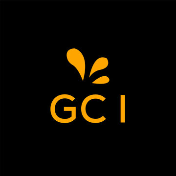 GCI creative minimalist letter logo.		
