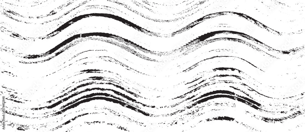 Aufkleber vector brush sroke texture. distressed uneven grunge background. abstract distressed vector illustra
