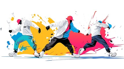 Street Dancers in Action