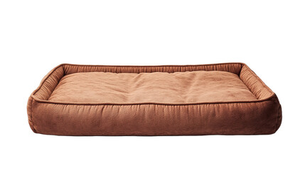 Comfortable orthopedic pet bed home product showcase cozy environment top view pet care essentials