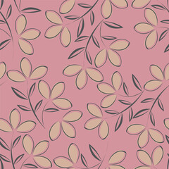 textile design with flower abstract pattern image background
