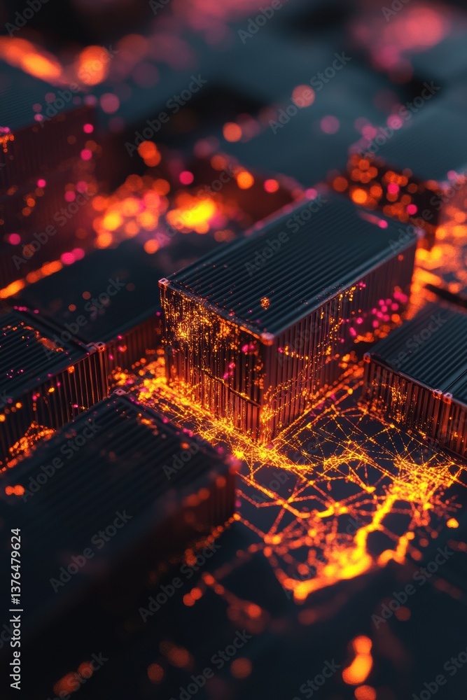 Poster Universal Day of Culture Luminous Global Logistics Visualization - Geospatial Data Mapping for Innovative Trade Strategy and Digital Transformation Insights