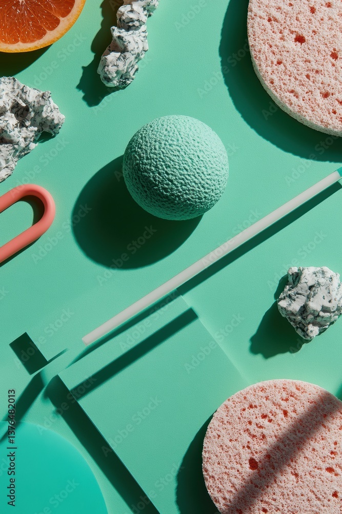 Aufkleber minimalist national rubber eraser day creative branding typography and design innovation with soft p
