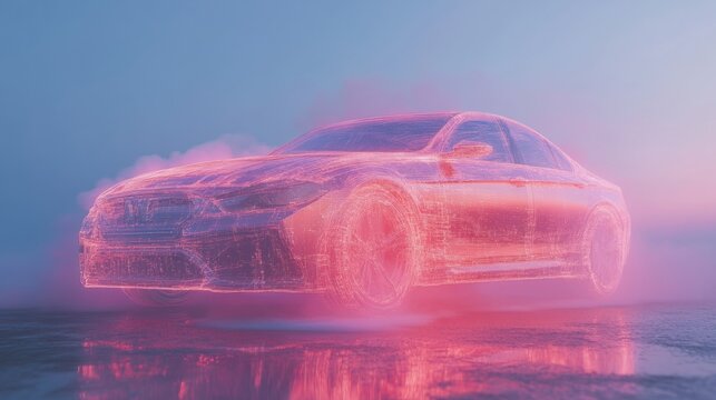 Holographic Automotive Innovation Next-Gen Digital Mobility Visualizing Software-Defined Vehicle Technologies with Immersive Neural Network