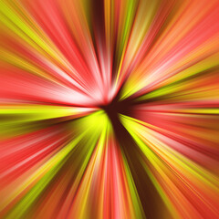 Fototapeta premium Colorful zoom motion effect. Abstract background.