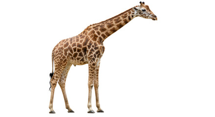 Isolated Giraffe