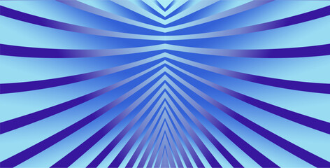 composition of repeating wave curved lines with blue gradients as inspiration for decorations and ornaments as well as background design in graphic designs