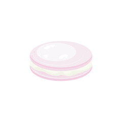 macarons cartoon vector illustration