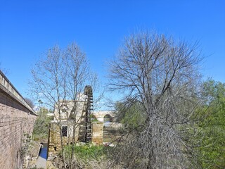 Wasserm&uuml;hle in Cordoba in Seitenansicht