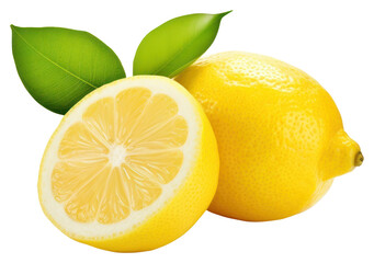 PNG Fresh lemon fruit plant food.