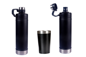 Classic Stay Chill Vacuum Insulated Tumbler, Stainless Steel Beer Mug with Acrylic Lid Double Wall Rugged Metal Tumbler, Dishwasher Safe Insulated Tumbler background