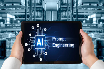 Generative AI virtual assistant tools for prompt engineer and user for ease of engage artificial...
