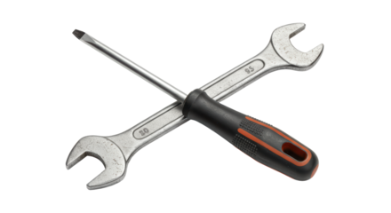 Isolated Screwdriver and Wrench