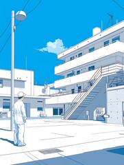 Sunny Cityscape Scene