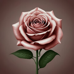 old school vintage rose black and white tattoo