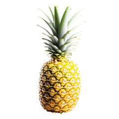 Fototapeta premium pineapple isolated on transparent background