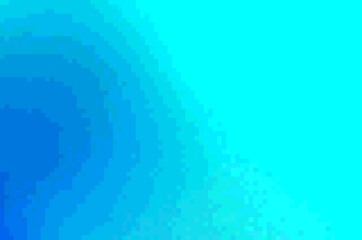 Abstract Blue Background with Circles and Swirling Waves