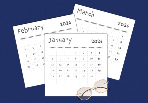 2026 Calendar Template Layout